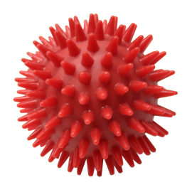Déstockage - Balle hérisson RFM, rouge, 9 cm