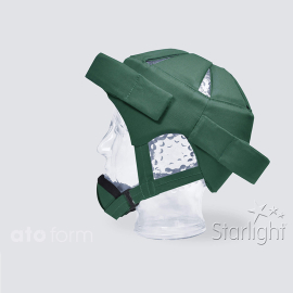 Kopfschutz Starlight Base, grün, Kopfumfang 60 - 62 cm