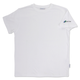 T-Shirt-Spitex Single Jersey, unisex, blanc