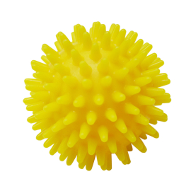 Déstockage - Balle hérisson RFM, jaune, 8 cm