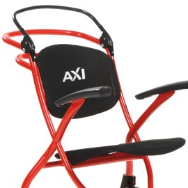 Sitz- und Rückenbezug, schwarz, zu AXI2GO