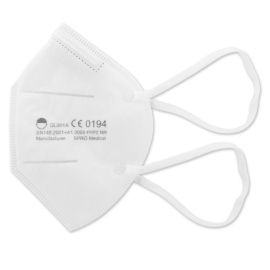 Le masque de protection respiratoire jetable FFP2 NR est idéal pour les travaux de nettoyage professionnel ou en laboratoire.