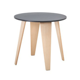 Déstockage - Table PIGI, graphite, 80 cm