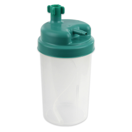 Humidificateur de gaz respiratoire, 500 ml, remplissable pour concentrateurs d'oxygène
