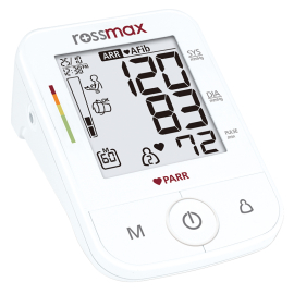Abverkauf - Blutdruckmessgerät rossmax X5, mit PARR-Technologie