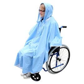 Abverkauf - Regenmantel zu Rollstuhl