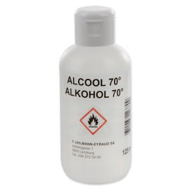 Alkohol 70, steril, Flasche à 125 ml