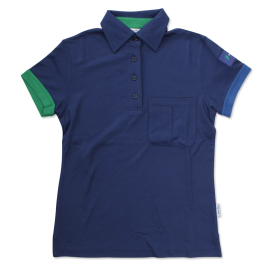 Déstockage - Polo-Shirt-Spitex Comfort, dames, bleu (avec patch logo)