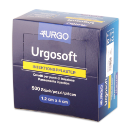 Déstockage - Pansement unjection Urgosoft, 1.2 x 4 cm, Paquet de 500 unités