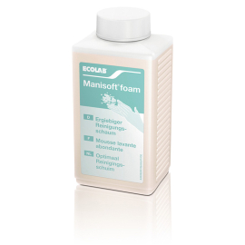 Manisoft Foam, mousse lavante douce pour la peau, sans savon, flacon distributeur de 400 ml