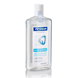 Bain de bouche TRISA Revital Sensitive, Bouteille de 500 ml