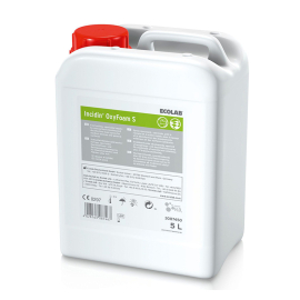 Incidin™ OxyFoam S d'Ecolab, mousse sporicide pour la désinfection des surfaces, boîte de 5 litres