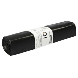 Abverkauf - Abfallsack mit Zugband, LDPE, 60l, 40my, schwarz